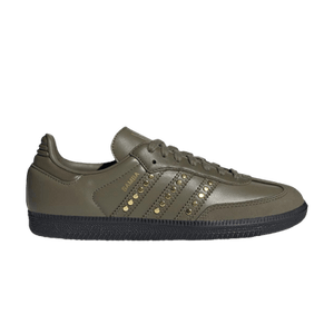 adidas Wmns Samba OG 'Studded Stripes - Dark Khaki Black'