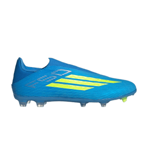 adidas F50 League Laceless FG MG 'Lucid Ray Blue Team Solar Yellow 2 Lucid Aquamarine'