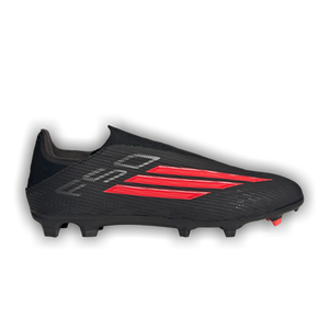adidas F50 League Laceless FG MG 'Core Black Lucid Red'