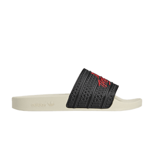 100 Thieves x adidas Adilette Slide 'Black Red'