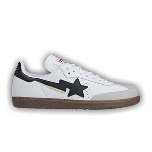 BAPE x adidas Samba 'White Black Gum'
