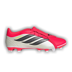adidas Wmns Predator Club Fold Over Tongue FG MG 'Lucid Red Core Black Cloud White'