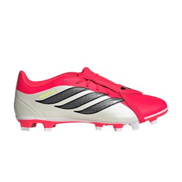 adidas Wmns Predator Club Fold Over Tongue FG MG 'Lucid Red Core Black Cloud White'