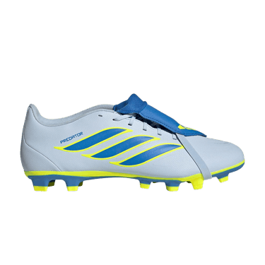 adidas Predator Club Fold-Over Tongue FG MG 'Crystal Sky Ray Blue Team Solar Yellow 2'