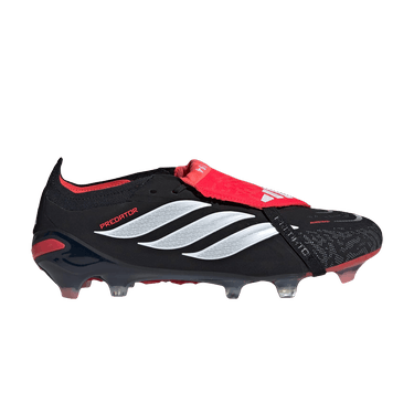 adidas Predator Elite Fold Over Tongue FG 'Core Black Cloud White Lucid Red'