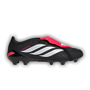 adidas Predator League Fold Over Tongue FG 'Core Black Cloud White Lucid Red'