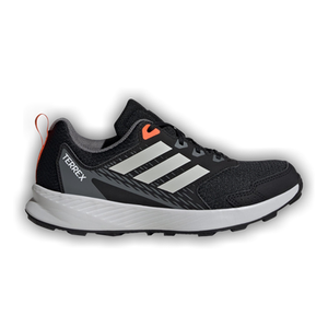 adidas Terrex Tracefinder Trail J 'Core Black Grey One Semi Impact Orange'