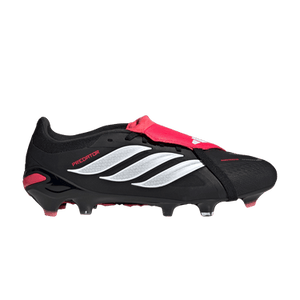 adidas Predator Pro Fold Over Tongue FG 'Core Black Cloud White Lucid Red'
