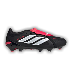 adidas Predator Pro Fold Over Tongue FG 'Core Black Cloud White Lucid Red'