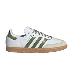 adidas Samba Wmns OG 'White Tech Olive Gum'