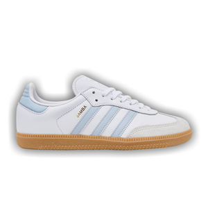 adidas Samba OG J 'White Halo Blue Gum'