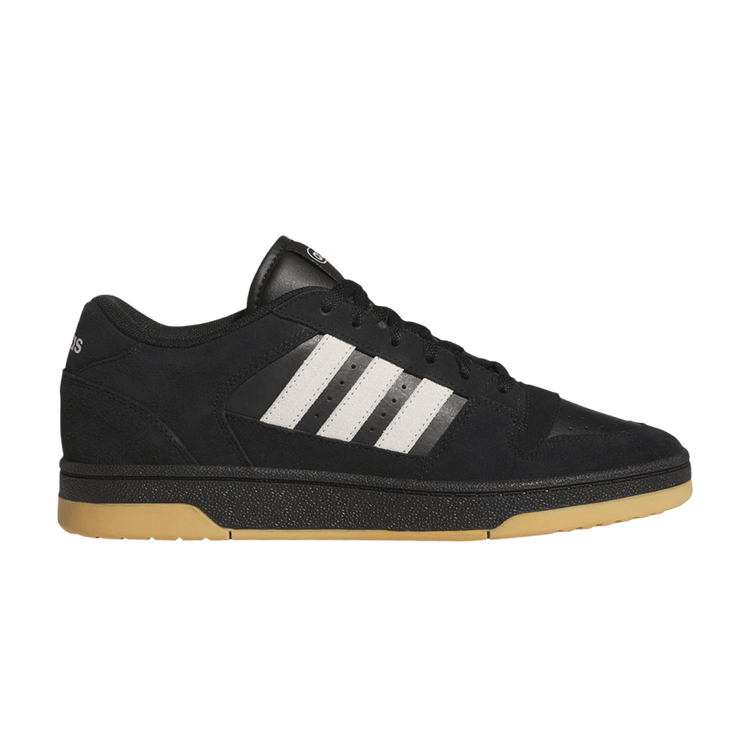 adidas Break Start Premium Low 'Core Black Core White Gum' JS2274