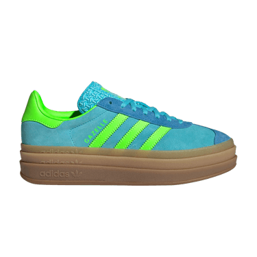 adidas Wmns Gazelle Bold 'Blue Glow Solar Green'