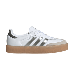 adidas Wmns Sambae 'White Silver Metallic Gum'
