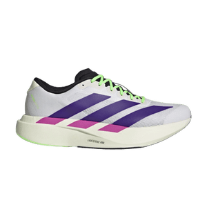 adidas Adizero Evo SL 'Footwear White Collegiate Purple Lime Burst'