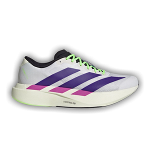 adidas Adizero Evo SL 'Footwear White Collegiate Purple Lime Burst'