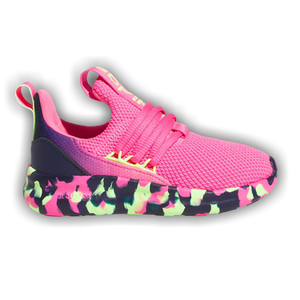 adidas Lite Racer Adapt 7.0 K 'Lucid Pink Hi-Res Yellow'