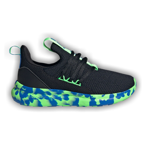 adidas Lite Racer Adapt 7.0 K 'Black Royal Lime'