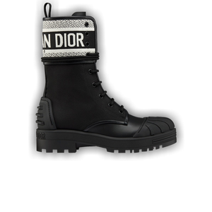 Dior Wmns D-Major Ankle Boot 'Black White'