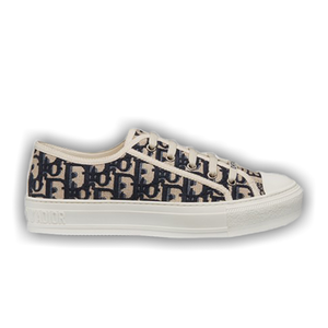 Dior Wmns Walk'N'Dior Embroidered Canvas Low 'Deep Blue'