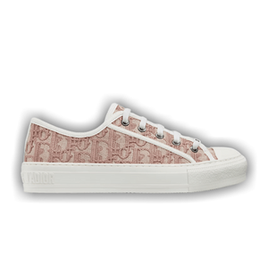 Dior Wmns Walk'N'Dior Embroidered Cotton Low 'Dior Oblique - Powder Nude'