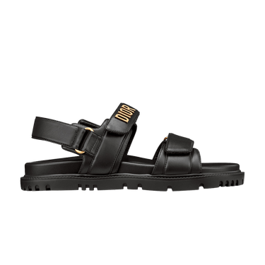 Dior Wmns Dioract Sandal 'Black Gold'