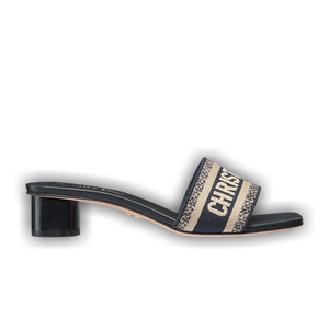 Dior Wmns Dway Heeled Slide 'Deep Blue'