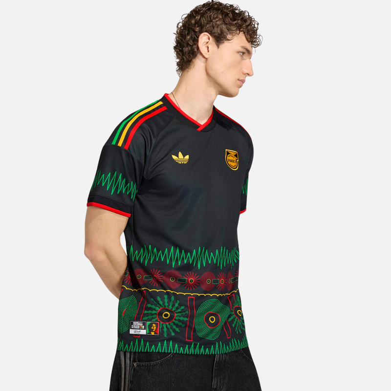 Adidas x Jamaica 26 x Bob Marley Away Jersey 'Black'