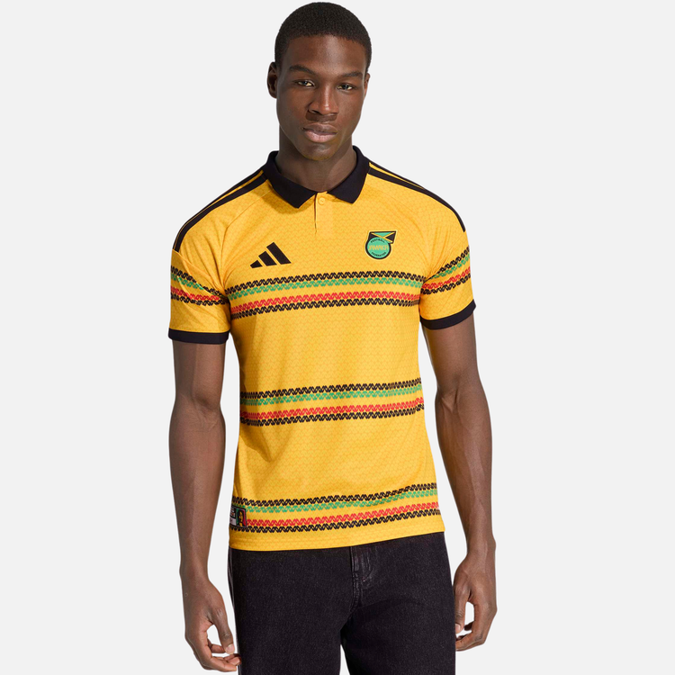 Adidas Jamaica 26 x Bob Marley Home Jersey 'Bold Gold'