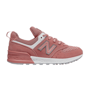 New Balance 574 Kids 'Dusted Peach White'