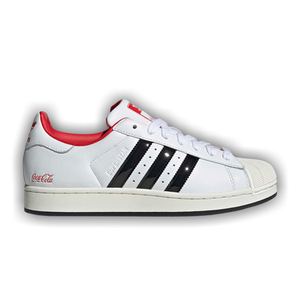Coca-Cola x adidas Superstar II 'White Black'