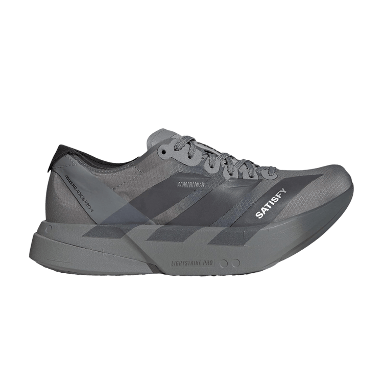 SATISFY x adidas Adizero Adios Pro 4 'Grey Black' KH8439