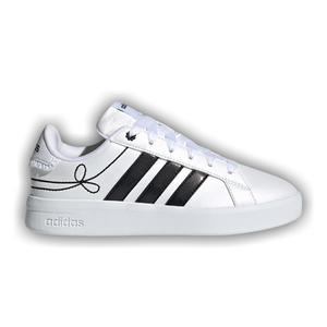 adidas Grand Court 3.0 Big Kid 'Cloud White Core Black'