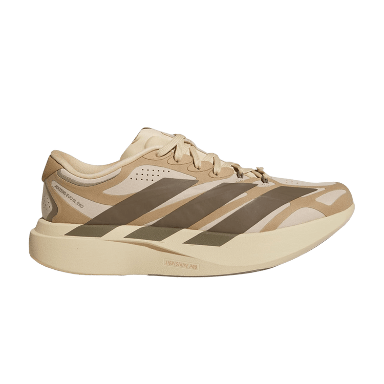 adidas Adizero EVO SL EXO Suede 'Magic Beige Carbon Cardboard' KI2685