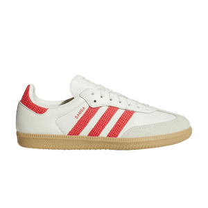 adidas Wmns Samba OG 'Off White Semi Lucid Red Gum'