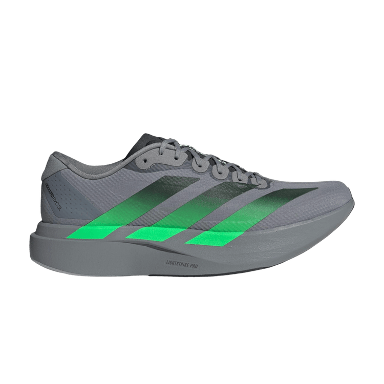 adidas Adizero Evo SL Woven 'Grey Screaming Green' KI6927