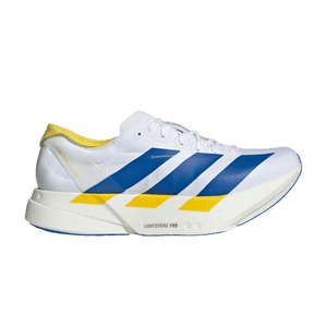 adidas Wmns Adizero Adios Pro 4 'Cloud White Blue Yellow'