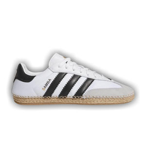 CLOT x adidas Samba Espadrille 'White Black'