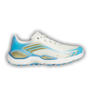 adidas Codechaos Messi Spikeless Golf 'Ivory Gold Metallic Semi Blue Burst'