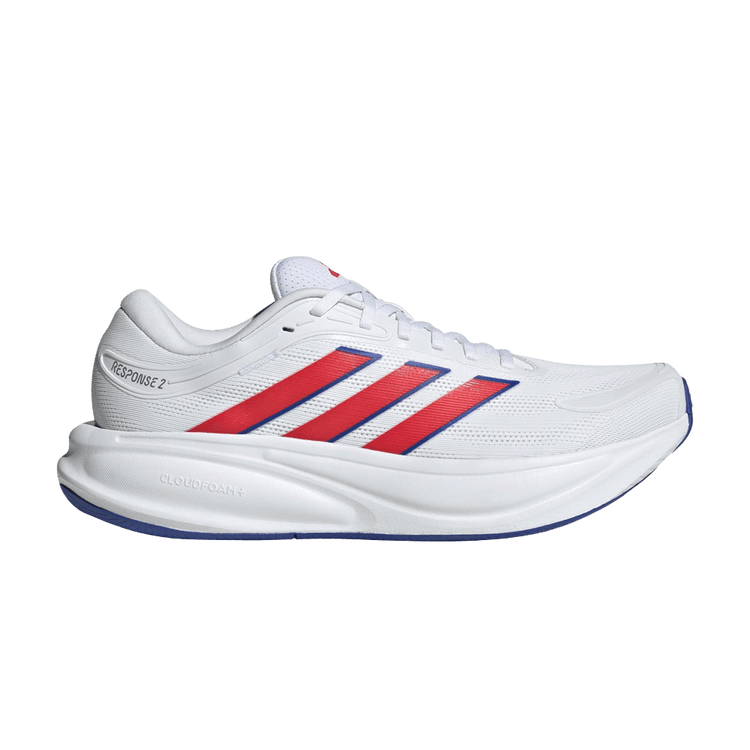 adidas Response 2 'Cloud White Pure Ruby Core Black' KJ1751