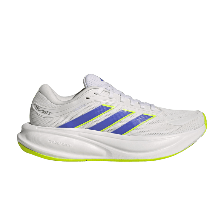adidas Wmns Response 2 'Cloud White Cobalt Blue Lucid Lemon' KJ1762