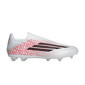 Lamine Yamal x adidas F50 League Laceless FG MG 'White Black Lucid Red'
