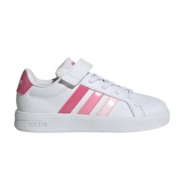 adidas Grand Court 3.0 Little Kid 'Cloud White Pink Fusion'
