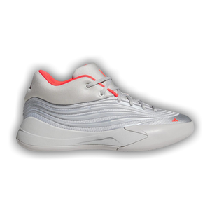 adidas Dame 10 'Silver Metallic Lucid Red'