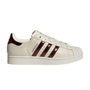 adidas Wmns Superstar II 'Off White Maroon Gold Metallic'