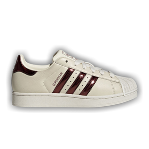 adidas Wmns Superstar II 'Off White Maroon Gold Metallic'