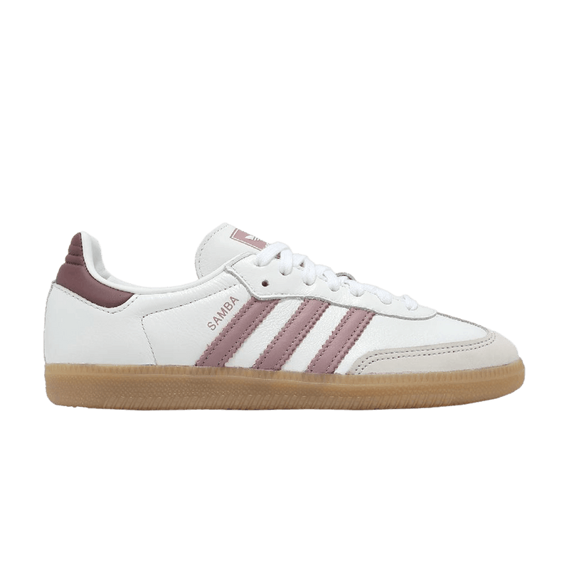 adidas Wmns Samba OG 'Cloudhite Magic Mauve Burgundy' KJ7516