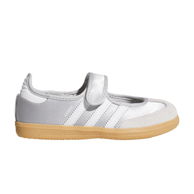 adidas Samba Jane K 'Silver Metallic Cloud White Gum' KJ9991