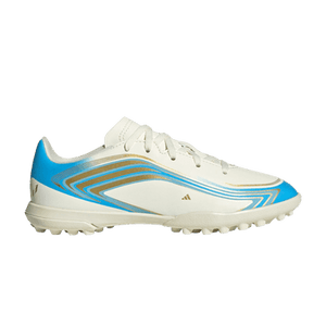 adidas F50 Messi Club TF Little Kid 'Ivory Semi Blue Burst'