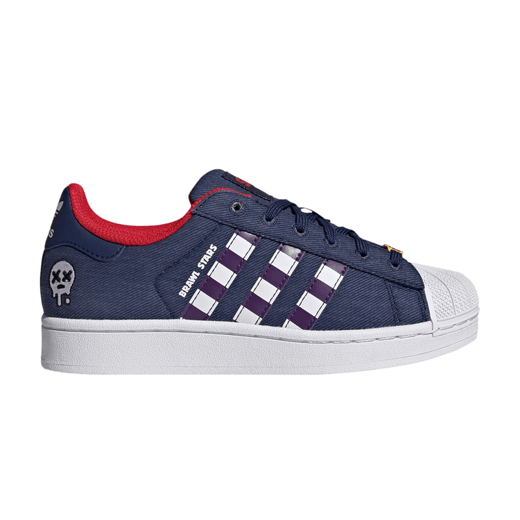 Brawl Stars x adidas Superstar II Big Kid 'Dark Blue Violet Cloud White' KK2159